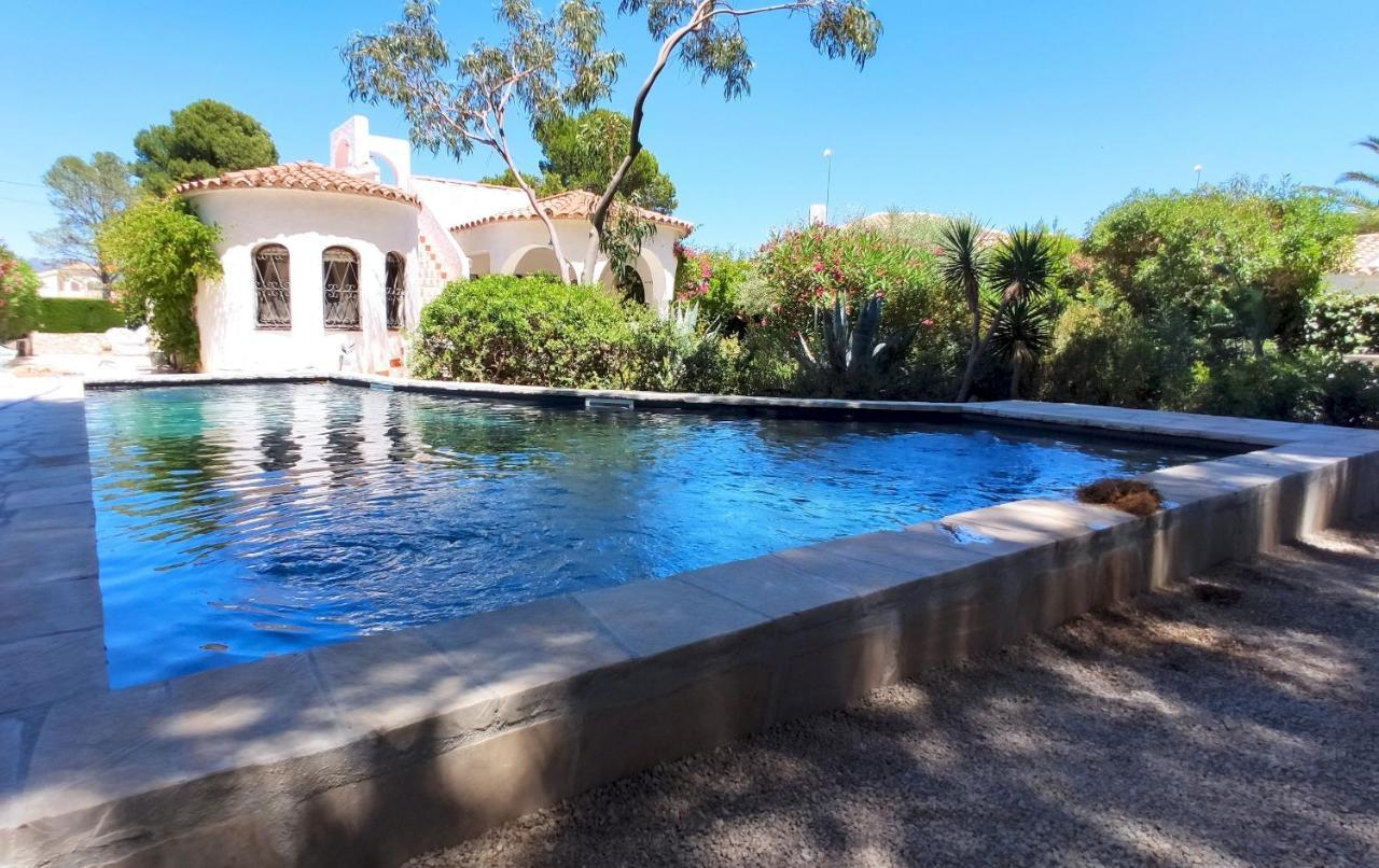 Villa Dos Calas - Bonita casa de estilo rustico y piscina de agua salada L'Ametlla de Mar Exterior foto
