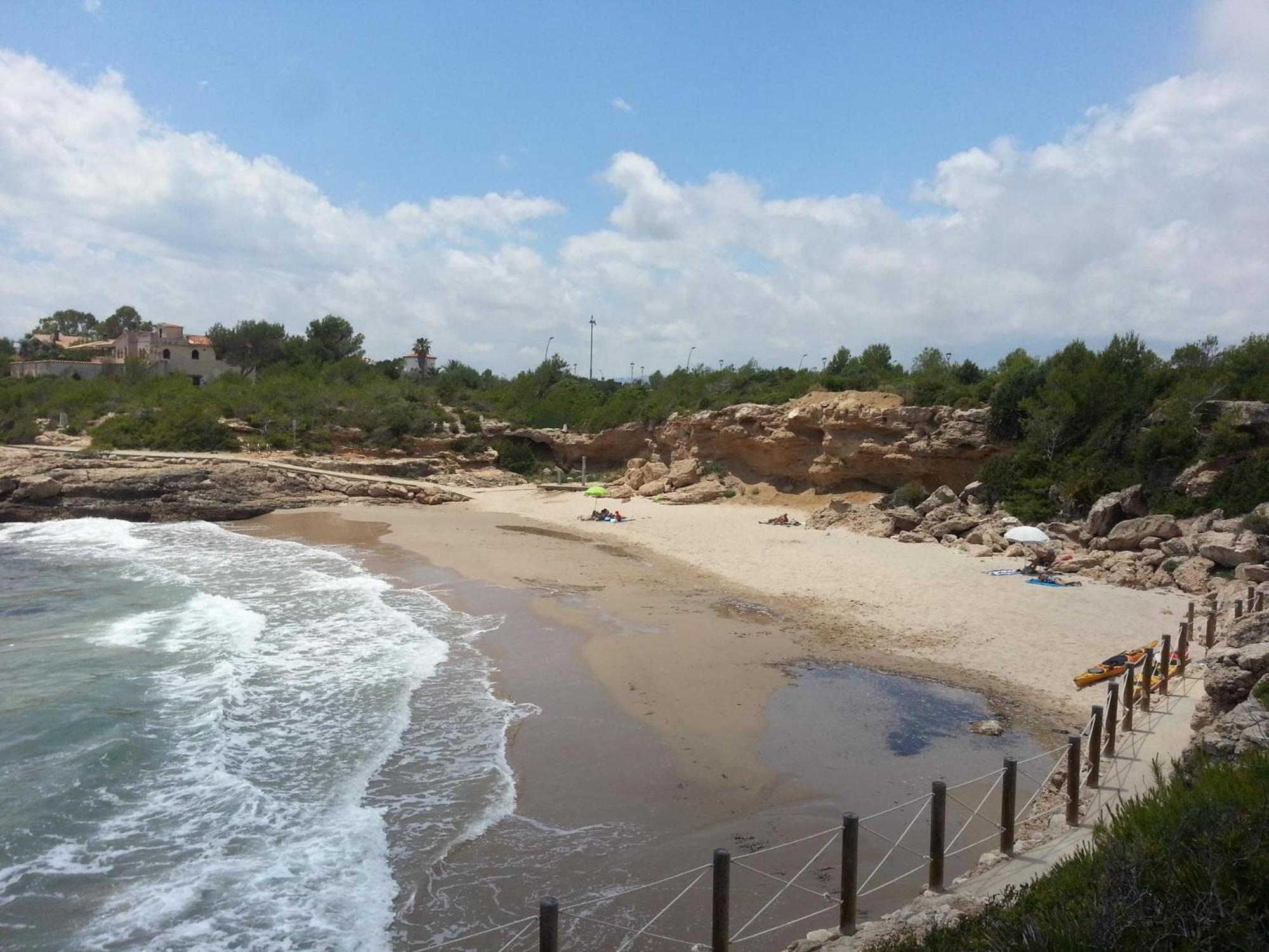 Villa Dos Calas - Bonita casa de estilo rustico y piscina de agua salada L'Ametlla de Mar Exterior foto